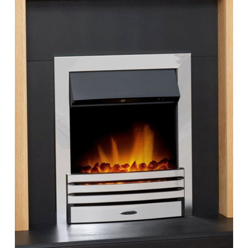 Eclipse Electric Fire Remote Control In Chrome